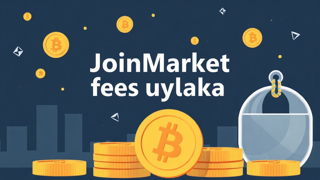 Understanding JoinMarket Fees for Bitcoin Privacy Transactions